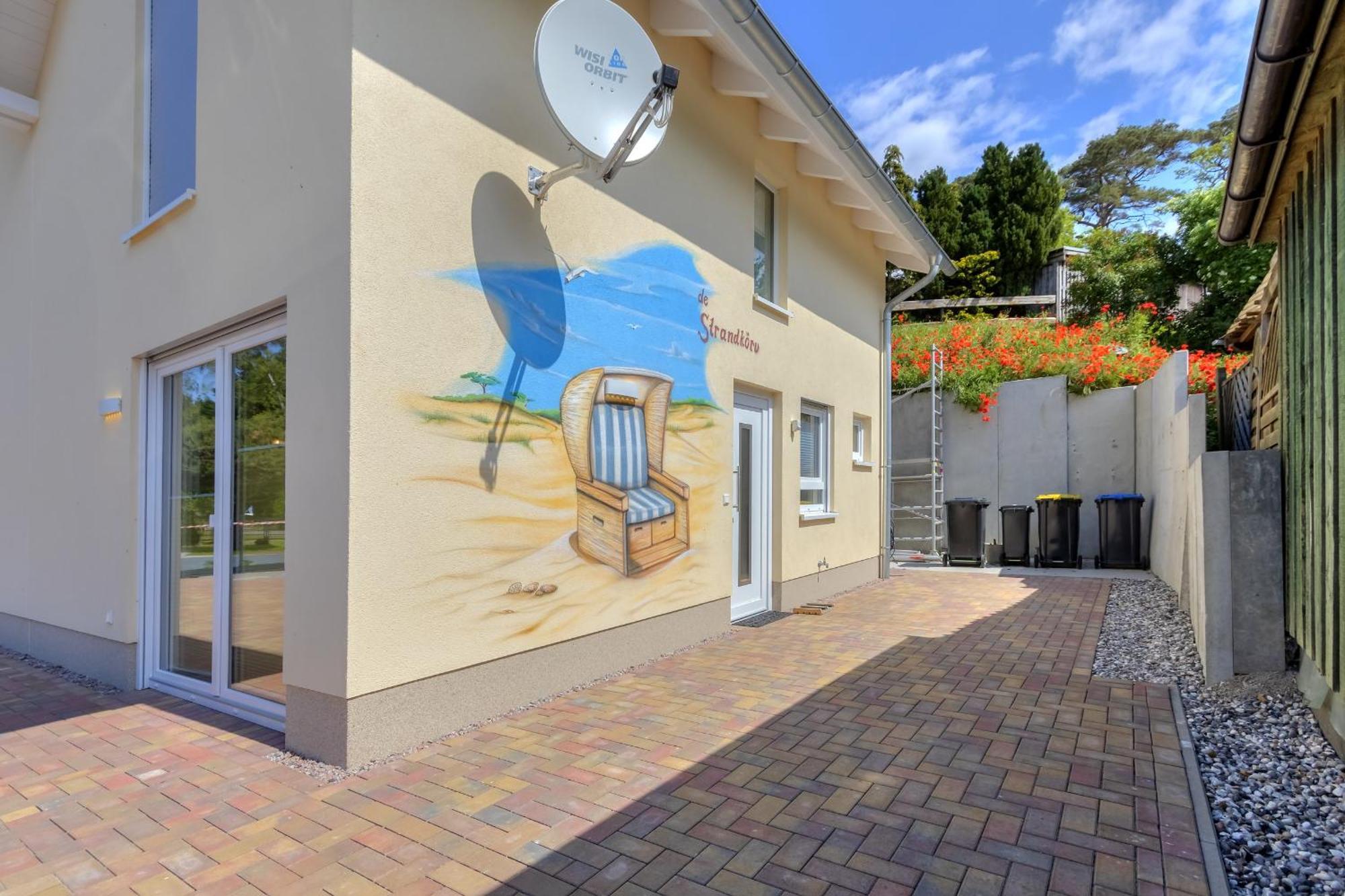 Haus Strandkoerv Mit Fass-Sauna Loddin Exterior foto